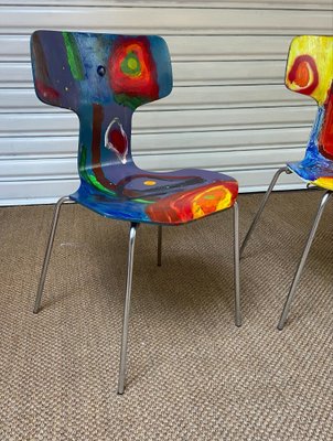 T 3130 Chairs by Arne Jacobsen x Rolf Gjedsted, 1968, Set of 2-RJQ-1123766