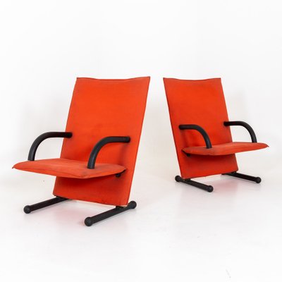 T-Line Armchairs by Burkhard Vogtherr for Arflex, 1982, Set of 2-VEI-1430816