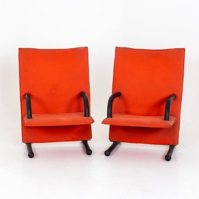 T-Line Armchairs by Burkhard Vogtherr for Arflex, 1982, Set of 2-VEI-1430816