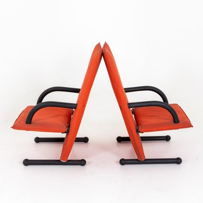 T-Line Armchairs by Burkhard Vogtherr for Arflex, 1982, Set of 2-VEI-1430816