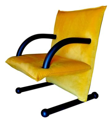 T-Line Model Armchair by Burkhard Vogtherr for Arflex, 1980s-FIP-769624