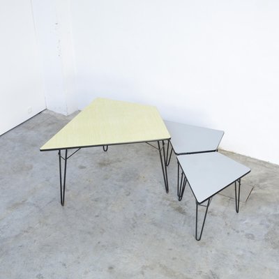 T1 Tangram Dining Table by Willy Van Der Meeren for Tubax, 1950s-VT-1096177