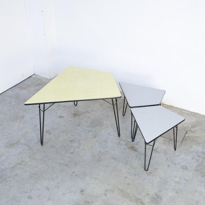 T1 Tangram Dining Table by Willy Van Der Meeren for Tubax, 1950s-VT-1096177