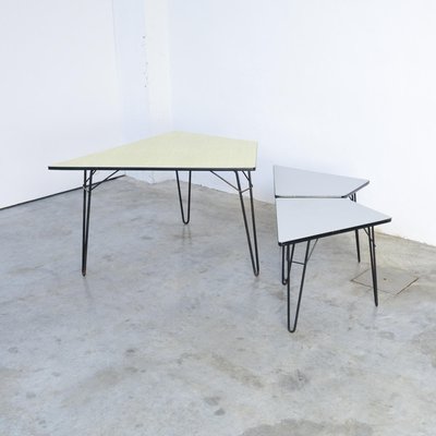 T1 Tangram Dining Table by Willy Van Der Meeren for Tubax, 1950s-VT-1096177