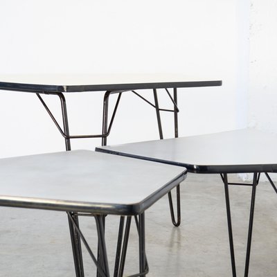 T1 Tangram Dining Table by Willy Van Der Meeren for Tubax, 1950s-VT-1096177