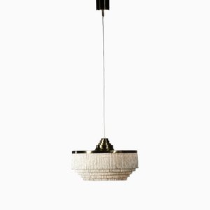 T603 Ceiling Lamp with Beige Silk Fringes by Hans Agne Jakobsson-YU-1173810