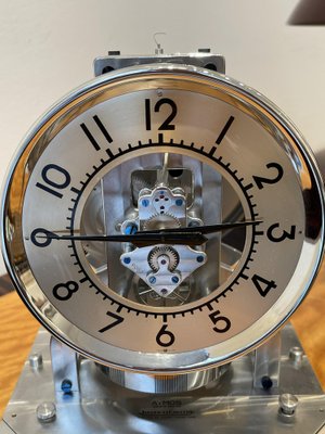 Table Clock by Jaeger-Lecoultre for Atmos, Switzerland, 1940s-YXM-1740875