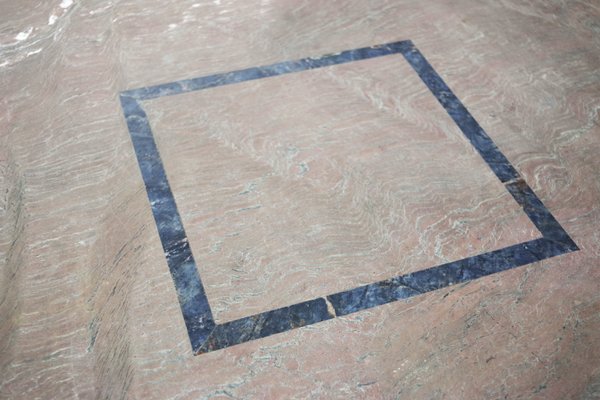 Table in Marble with Lapis Lazuli Inserts by Mario Sabot, 1970s-KNM-1254111