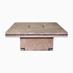 Table in Marble with Lapis Lazuli Inserts by Mario Sabot, 1970s-KNM-1254111