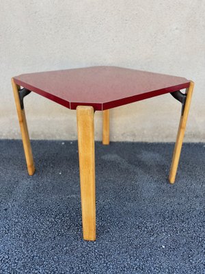 Table in Red Forma by Bruno Rey for Dietiker, 1970s-SSK-1718517