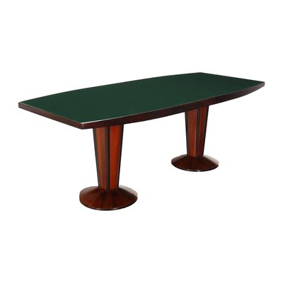 Table in Rosewood & Glass, Italy, 1950s-VMM-1371094