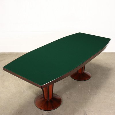 Table in Rosewood & Glass, Italy, 1950s-VMM-1371094