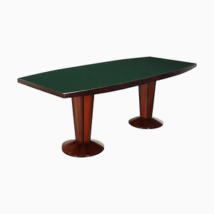 Table in Rosewood & Glass, Italy, 1950s-VMM-1371094