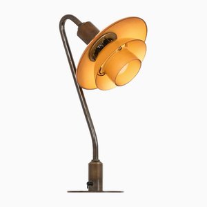 Table Lamp in Browned Brass Frame attributed to Poul Henningsen, 1933-SC-2035084