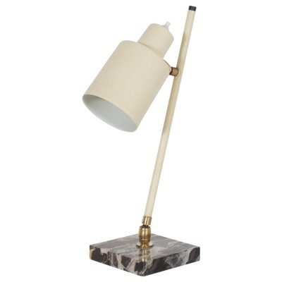 Table Lamp in Metal and Marble from Stilux Milano, Italy, 1950s-QT-1263295