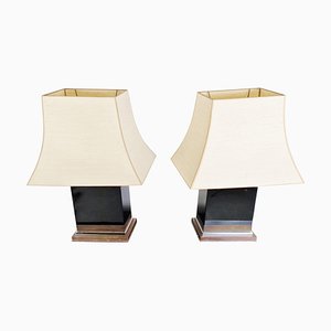 Table Lamps attributed to Jean Claude Mahey, 1970s, Set of 2-IRH-1437171