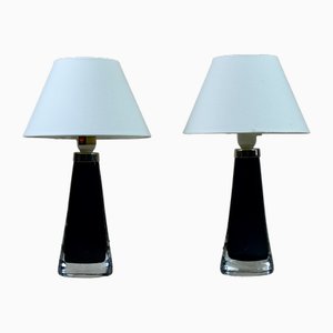 Table Lamps by Karl Fagerlund for Orrefors, Sweden, 1960s, Set of 2-RNM-2041795