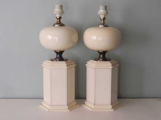 Table Lamps by Maison Le Dauphin, France, 1960-1970, Set of 2-UKG-1223626