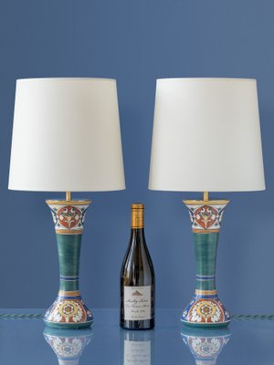 Table Lamps from Arnhemsche Fayencefabriek, 1890s, Set of 2-TJZ-1790277