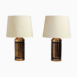 Table Lamps in Ceramic by Bitossi for Bergboms, 1970s, Set of 2-MJF-1392883