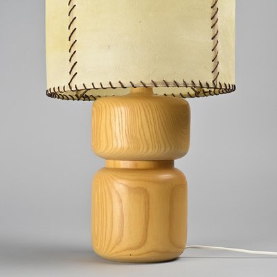 Table Lamps in Elm, 1970, Set of 2-GJR-2024442