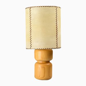 Table Lamps in Elm, 1970, Set of 2-GJR-2024442