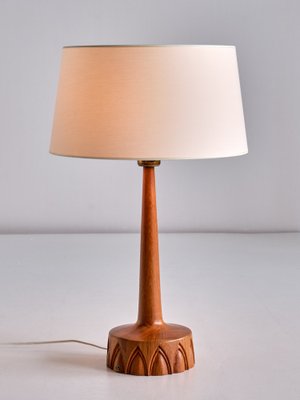 Table Lamps in Teak from Tranås Stilarmatur, Sweden, 1960s, Set of 2-FMT-1034561