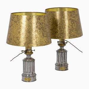 Table Lamps in Tin, 1880s, Set of 2-CEJ-830617