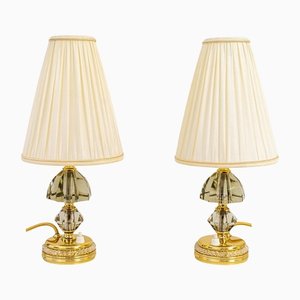 Table Lamps with Shades from Bakalowits & Söhne, Vienna, 1950s, Set of 2-SPD-1410896