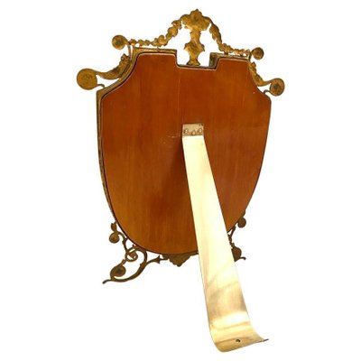 Table Mirror in Brass, 1940s-TOI-1803026