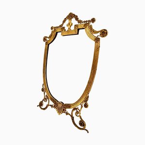 Table Mirror in Brass, 1940s-TOI-1803026