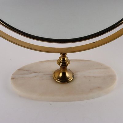 Table Mirror in Brass & Marble-VMM-2034131