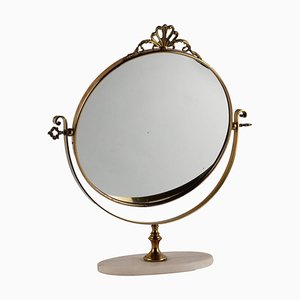 Table Mirror in Brass & Marble-VMM-2034131