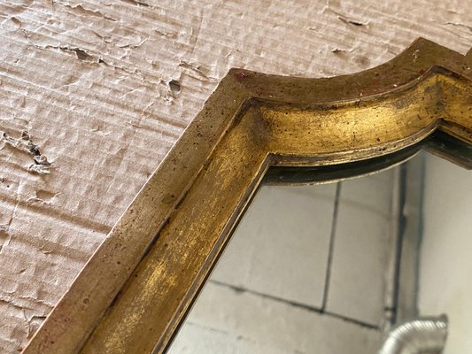 Table Mirror in Gilt Wood, France, 19th Century-UR-1780813