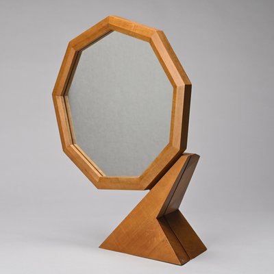 Table Mirror in Maple Wood, 1980-GJR-2024432