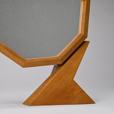 Table Mirror in Maple Wood, 1980-GJR-2024432