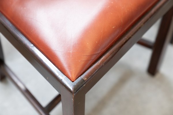 Table with Naval Chairs, 1980, Set of 7-KNM-1741597