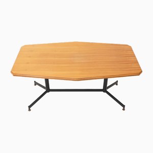 Table with Wooden Top and Metal Structure, 1950s-EZ-2040463