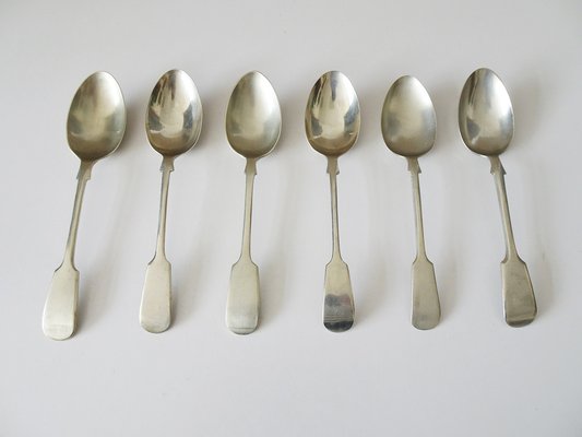 Tablespoon in Silver-Plated, Set of 6-BLG-1748988