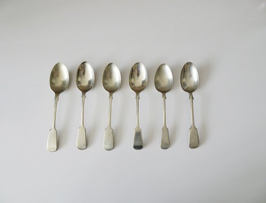 Tablespoon in Silver-Plated, Set of 6-BLG-1748988