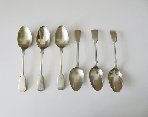 Tablespoon in Silver-Plated, Set of 6-BLG-1748988