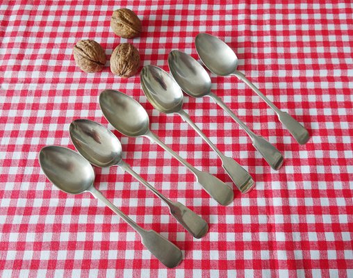 Tablespoon in Silver-Plated, Set of 6-BLG-1748988