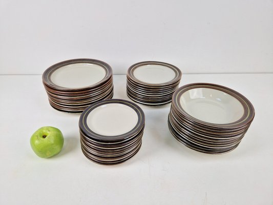 Tableware by Anja Jaatinen-Winquist for Arabia Finland, 1970s, Set of 48-AXJ-2036042