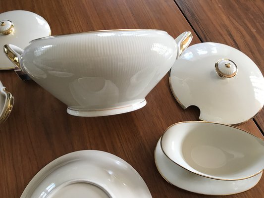 Tableware in Porcelain from Schumann Bavaria, 1940s, Set of 8-WQQ-1317928