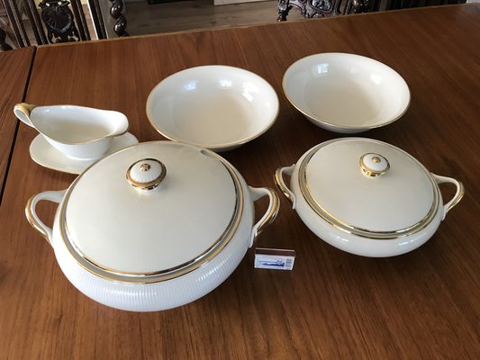 Tableware in Porcelain from Schumann Bavaria, 1940s, Set of 8-WQQ-1317928