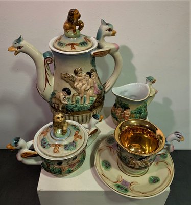 Tableware Set from Capodimonte, 1950s, Set of 11-IKW-834047