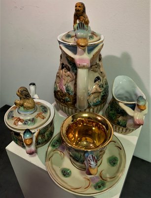 Tableware Set from Capodimonte, 1950s, Set of 11-IKW-834047