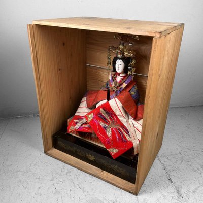 Taishō Decorative Hina Ningyo Empress Doll, Japan, 1920s-DWL-1807061