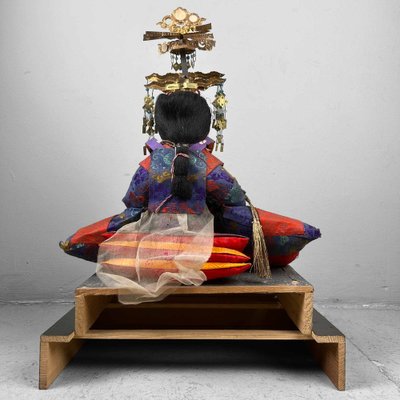 Taishō Decorative Hina Ningyo Empress Doll, Japan, 1920s-DWL-1807061