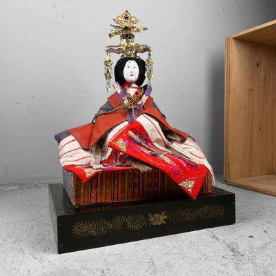 Taishō Decorative Hina Ningyo Empress Doll, Japan, 1920s-DWL-1807061